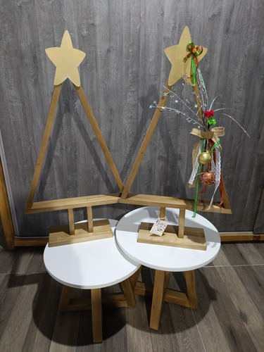 Árbol Navideño En Madera