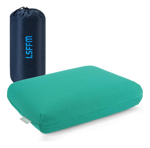 Almohada De Campamento De Espuma De Memoria Lsffm, Almohada