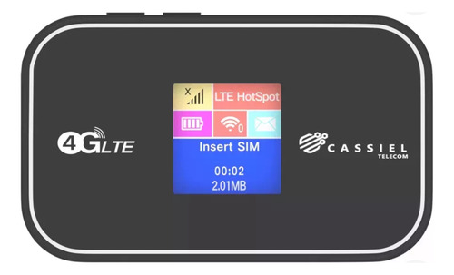Módem Router Wireless 4g Lte Hotspot Negro