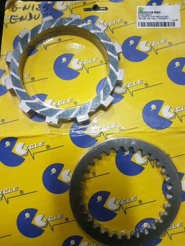 Discos Clutch Racing Moto Suzuki En125 Con Separadores