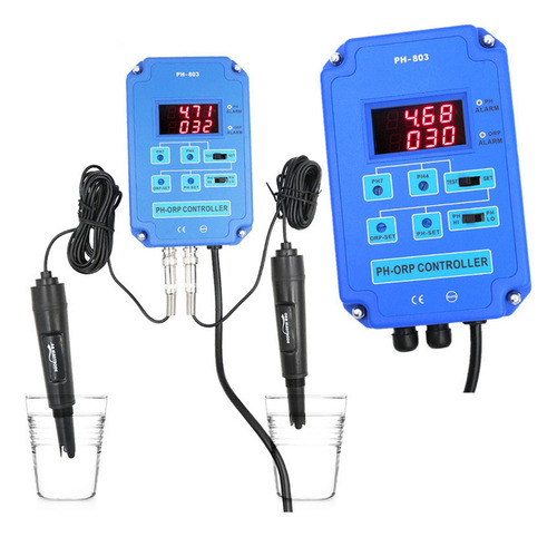 Monitor Orp De Ph C1digital 2 E 1 Controlador Redox Com Potê