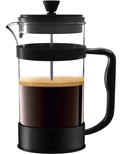 French Press Espresso And Tea Maker Con Filtros Triples...