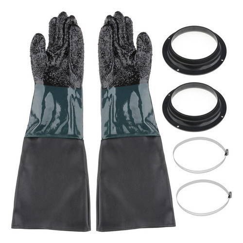 Guantes De Chorro De Arena Para Gabinetes De Chorro De