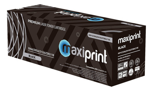 Toner Maxiprint Compatible Hp 304a 305a 312a Canon 118 Negro