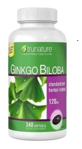 Ginkgo Biloba 120 Mg 300 Gels - Uni - Unidad a $324