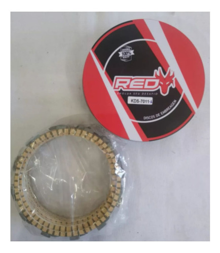 Discos Fricção Embreagem Ck7008 Harley Dyna Fat Bob 12/17