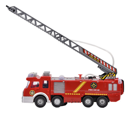 Juguete De Camión De Bomberos De Simulación Para Niños, Vehí