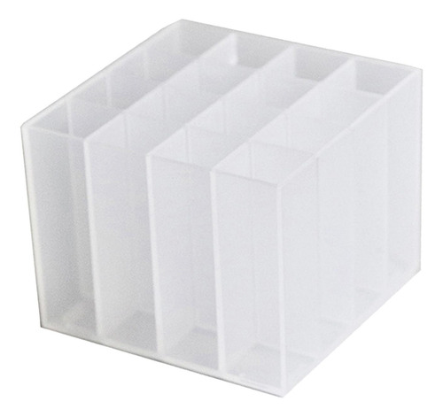2 Portaescobillas De Maquillaje Pp Caja De Almacenamiento De