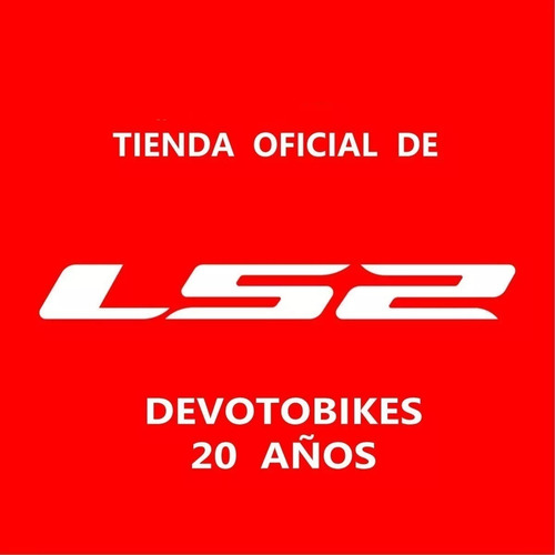Imagen 7 de 7 de Casco Moto Ls2 F 320 Evo Stream Mate Negro Devotobikes