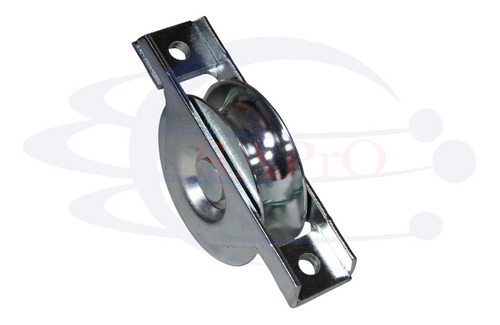 Imagen 5 de 10 de Rueda Comunello 8cm Para Portón Corredizo Con Base Canal U