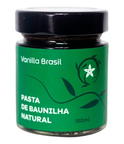 Pasta De Baunilha Natural Vanilla Brasil 150g