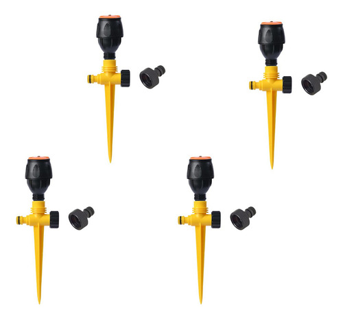 Youpin 4pcs Rociadores Giratorios De Jardín Rociadores De