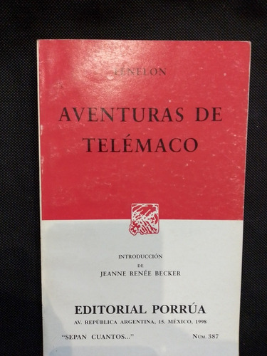 Aventuras De Telémaco - Fénelon - Porrúa - Envíos