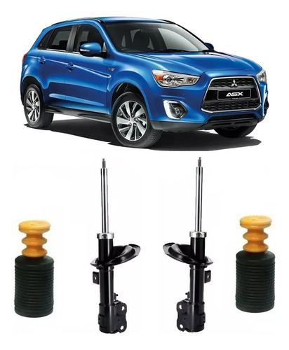 Amortecedor + Batente Dianteiro Mitsubishi Asx 2011 Até 2020 (Recondicionado)