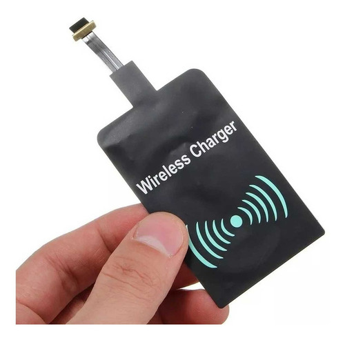 Adaptador Receptor Micro Usb Universal Sem Fio Wireless Qi
