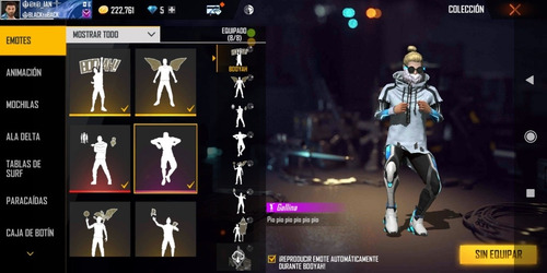 Imagen 3 de 5 de Cuenta Freefire A 700bs Por Motivos Personales