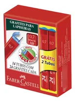 Comprar Grafite 0.7 Hb Tubo 24 Unidades Caixa Com 14 Estojos Faber