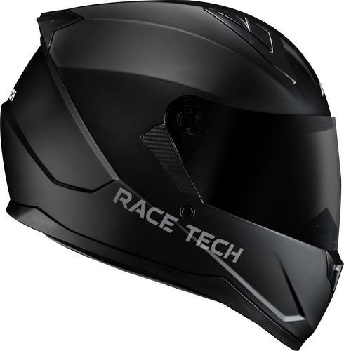 Capacete Race Tech Sector Monocolor Black Ou Titanium