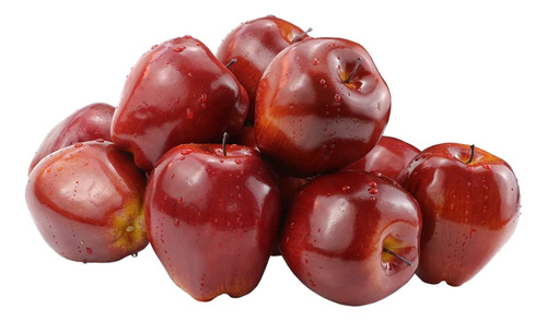 24 Piezas De Manzanas Frutales, Manzanas Artificiales De Sim