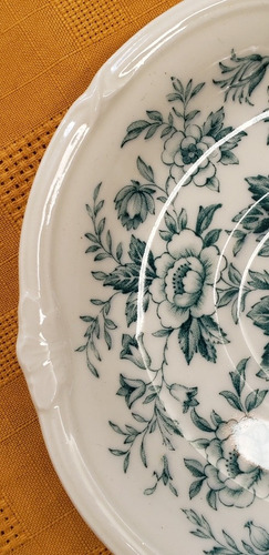Taza Té Con Plato Loza Inglesa Grindley Printemps