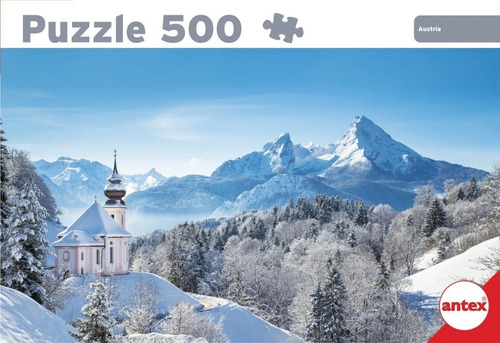 Imagen 1 de 1 de Puzzle 500 Piezas Austria Rompecabezas Antex Playking