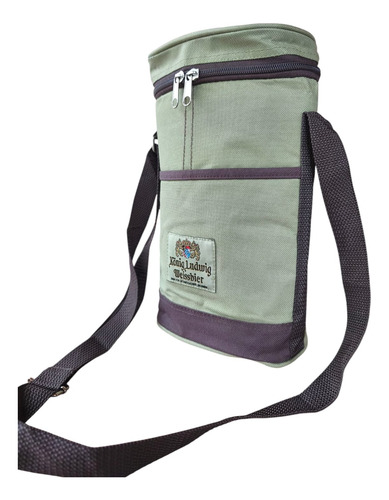 Porta Botellas Térmico Importado Konig Ludwig Weissbier Verde Musgo (Usado)