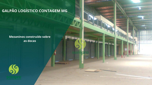 Imagem 4 de 13 de Galpão Para Alugar Em Contagem/mg - Ga1444