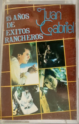 Cassette De Juan Gabriel 15 Años De Éxitos Rancheros (1712