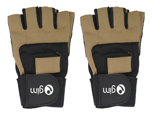 Guantes Para Gym Doble Cierre Medianos Wl12-01 Gim Sports