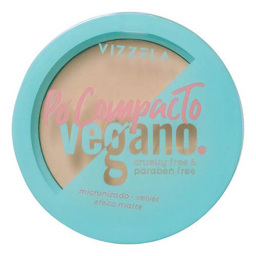 Pó Compacto - 100% Vegano - Vizzela Cor Cor 02