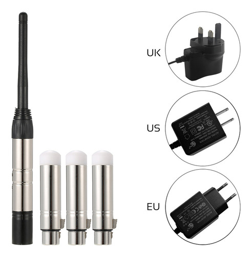 Kit De Transmisor-receptor Dmx512 Portátil De 2,4 G Ism, 4 P