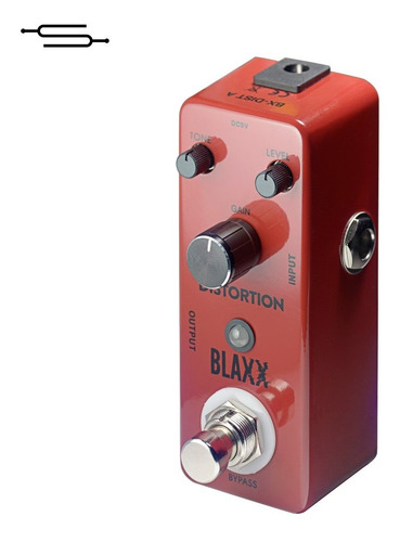 Imagen 2 de 4 de Pedal Distorsion 2 Modos Blaxx Stagg Guitarra Electrica