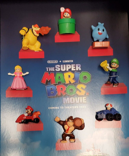 Muñeco Donkey Kong Colección Mario Bros Mcdonalds 2022