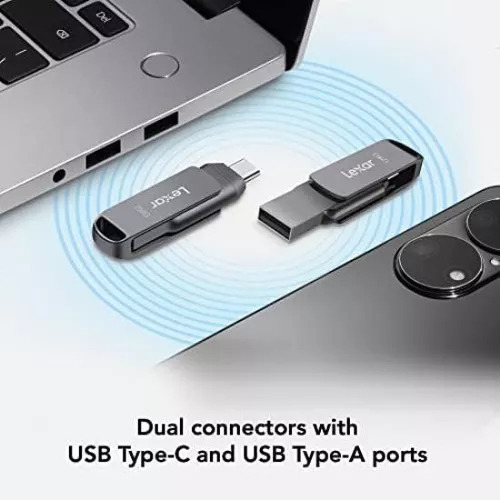 Pendrive Lexar Usb 3.1 256gb Otg Jumdrive
