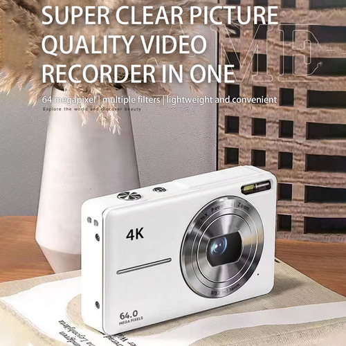 Y Cámara Digital 4k 64mp, Zoom 18x, Tarjeta De 32 Gb,
