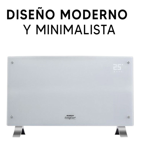 Calefactor Peabody Victro Convector Curvo Digital 2000w Dimm