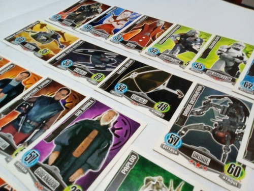 Figuritas Cartas Force Attax Star Wars X 10 Unidades!