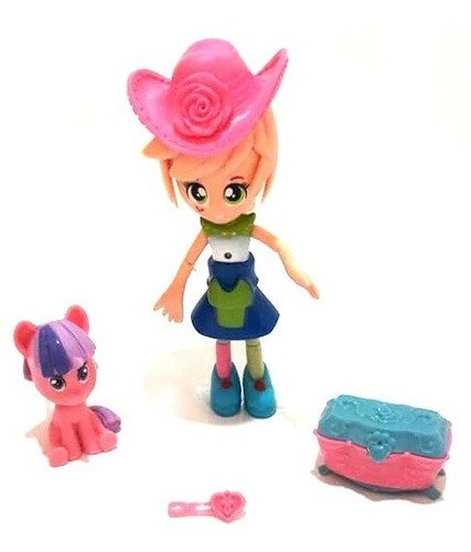 Boneca Infantil My Little Pony Pônei Articulada + Acessórios