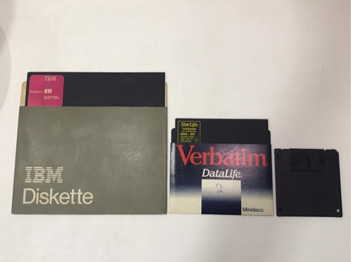 Disquete 8 Polegadas Computador Antigo Pc Xt 286 386 486 (Usado)