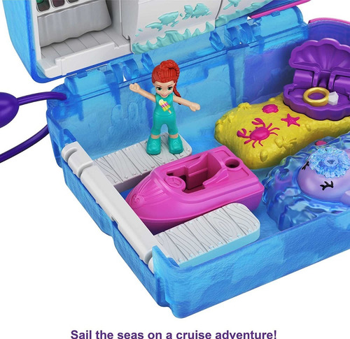 Polly Pocket Crucero Accesorios De Moto Acuática