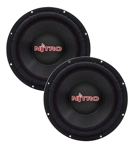 02 Alto Falante Subwoofer Nitro 15 Pol 700w Rms Envio 24 H