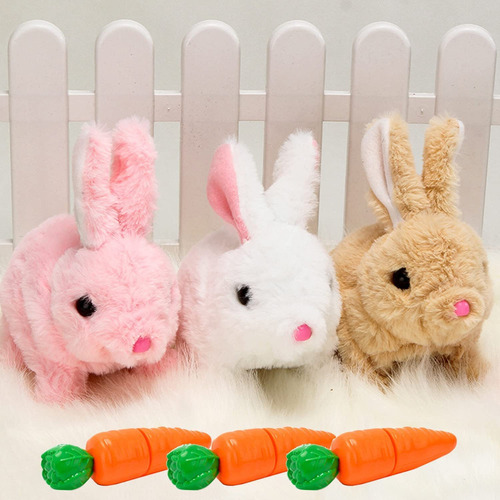 S Novo Conjunto De 3 Brinquedos Interativos Do Coelhinho