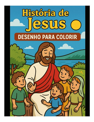Libro: Desenhos Bíblicos Para Colorir E Atividades: Desenhos
