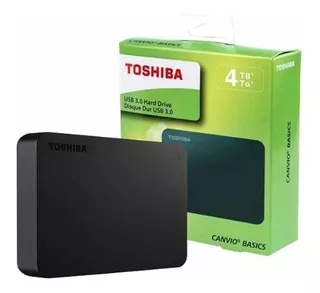 Disco Duro Externo Toshiba 4tb Teras + Estuche Antigolpe New