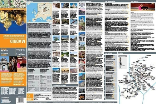 Guía Mapa De Madrid. De Dios Guías De Viaje.