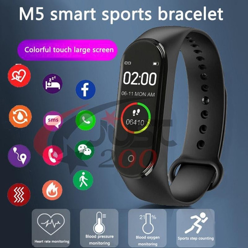Imagem 3 de 3 de Relógio Smart Bracelett Smartband M5