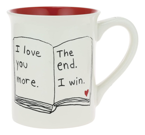 Enesco Nuestro Nombre Es Mud Love You More Ending Story Taza