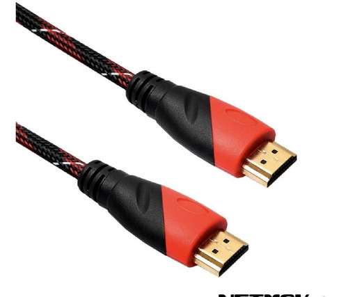 Cable Hdmi Mallado 1,5 Mts Doble Filtro 100mb/seg Full Hd 