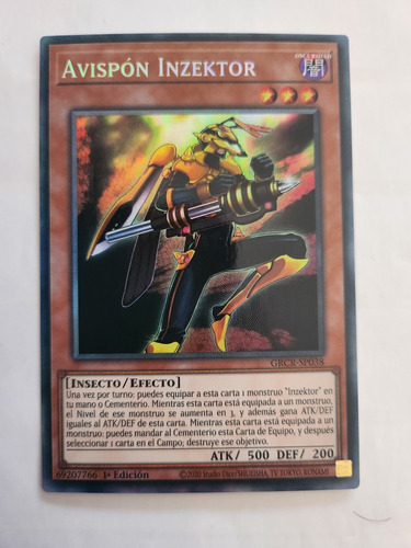 Yugioh! Inzektor Hornet (cr) Español