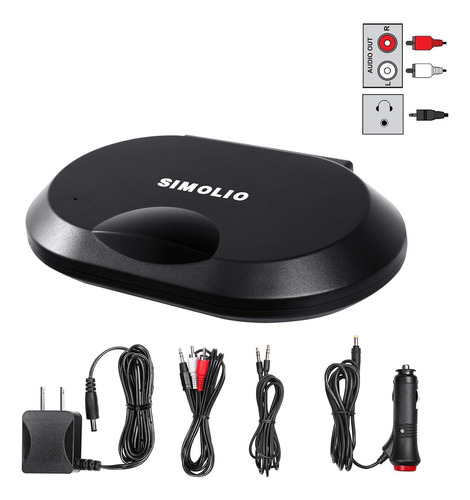 Simolio Transmisor De Audio Ir De 2 Canales, Sensor Infrarro